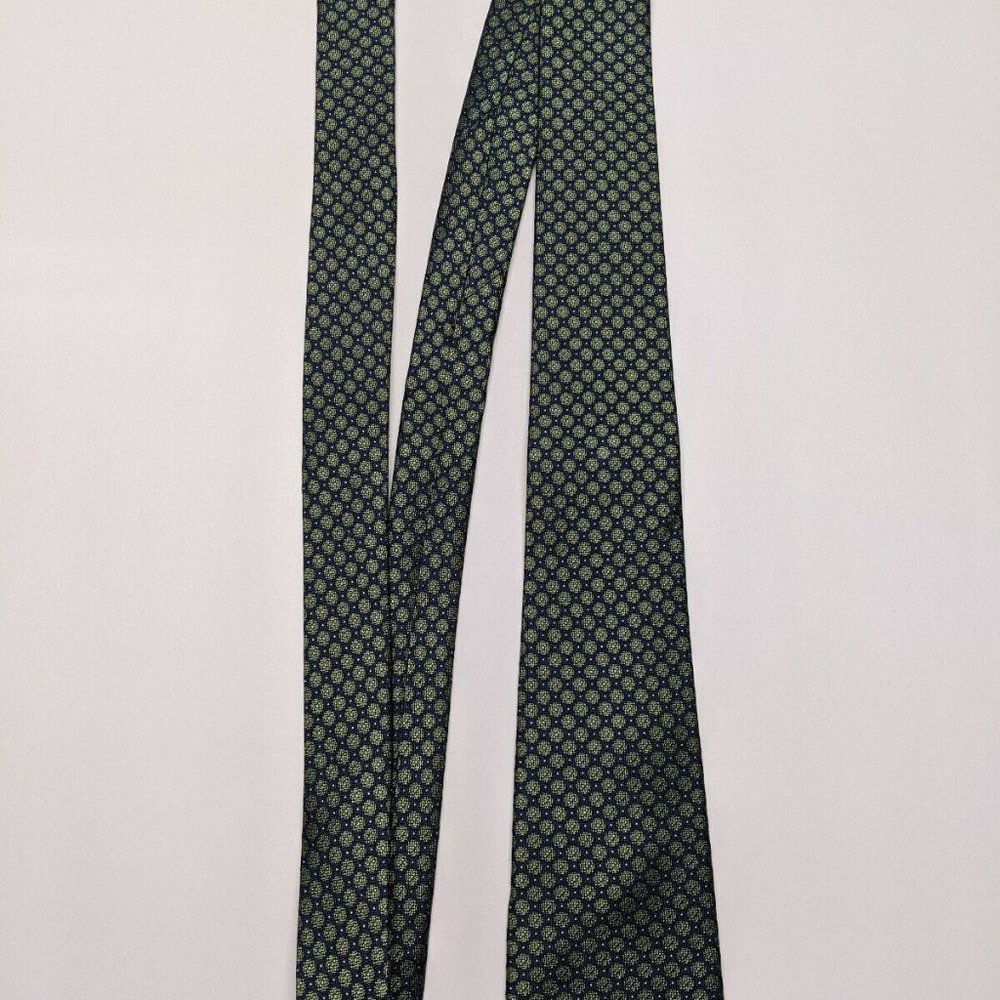 Extra Long Skinny Silk Necktie - Picture 3 of 5